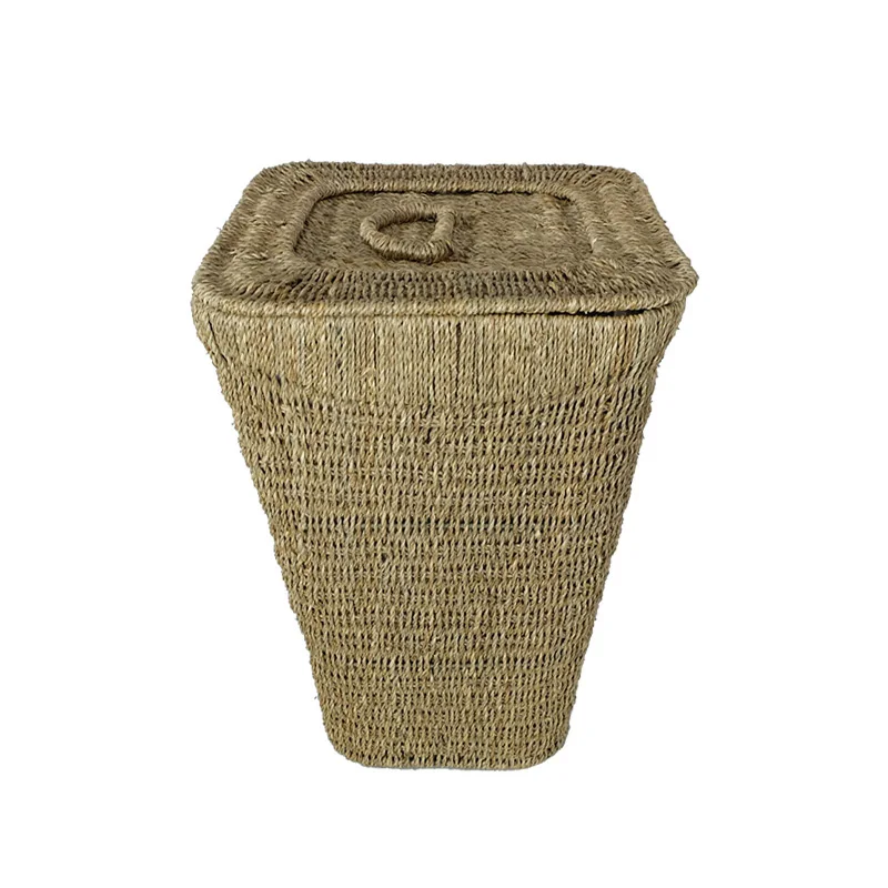 Hot Selling Baskets for Storage Laundry Basket Bamboo Cheap Storage Baskets PE Multifunction Single Customized White Set Rattan