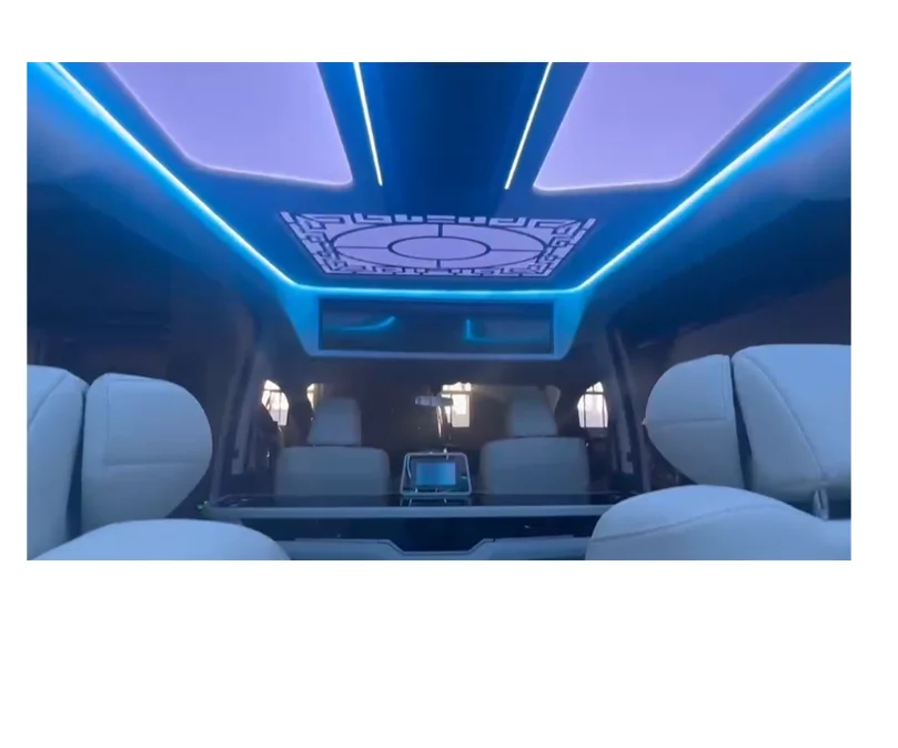 2024 VIP Hiace обновление интерьера роскошные автомобильные запчасти перегородки передние фары toyota hiace комплекты для украшения