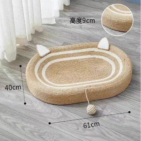 UT 2023 Oem Hot Sale Interactive Toys Cat Scratcher Bowl Corrugated Cardboard Cat Scratching Bed Cardboard Cat Toy