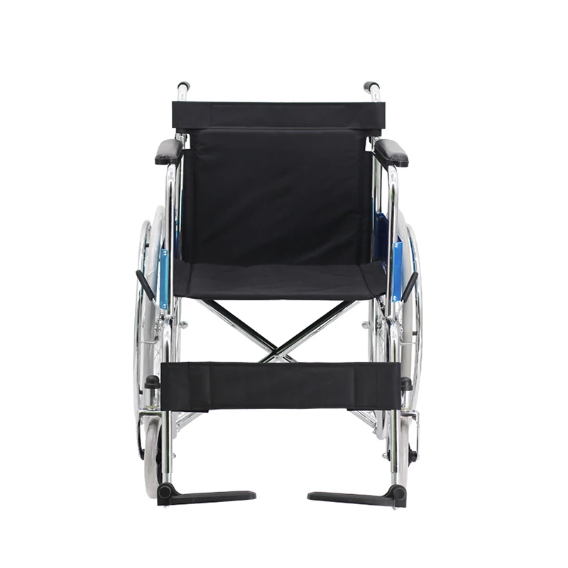 Fixed Full Arms Wheelchair 24inch Aluminum Wheelchair Wheels Manual Wheelchair With Hand Break
