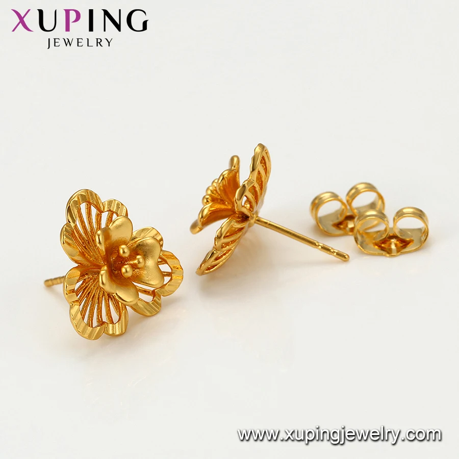 65951 XUPING 24K позолоченный набор ювелирных изделий для невесты африканские ювелирные изделия золотого цвета экологичный медный комплект