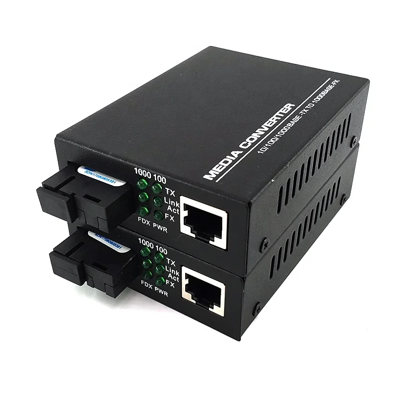 20 км 1000 м FTTH мини медиа-конвертер
