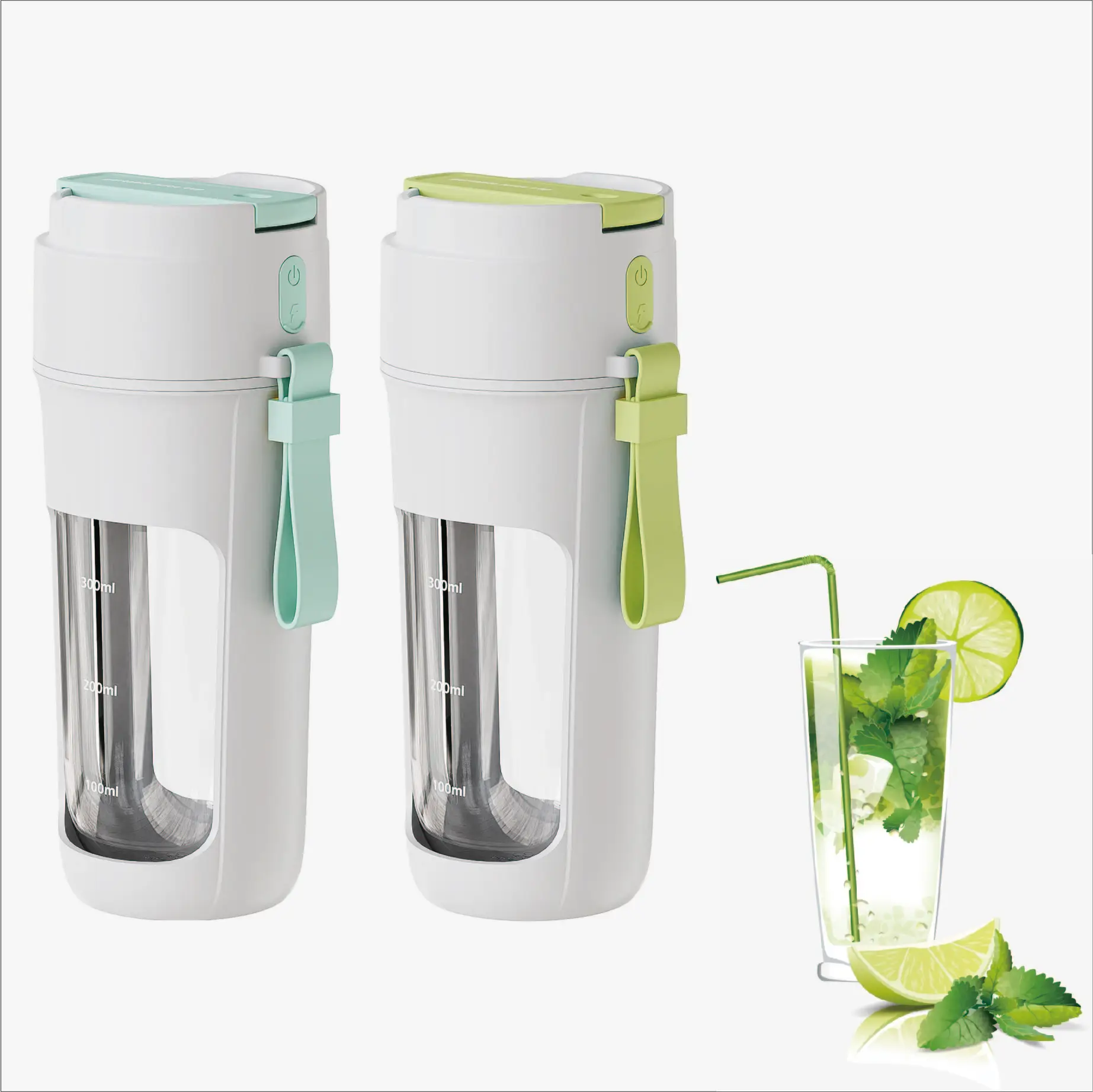 2022 new Customize LOGO 340ml Big Power High Speed Ice Breaking Blender Electric Blender Mixer