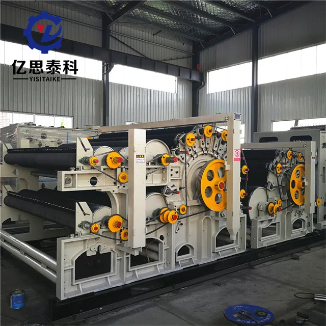 Qingdao YISITAIKE лидер продаж Нетканая машина для кардинга полиэфирное волокно полиэстер иглопробивной нетканый