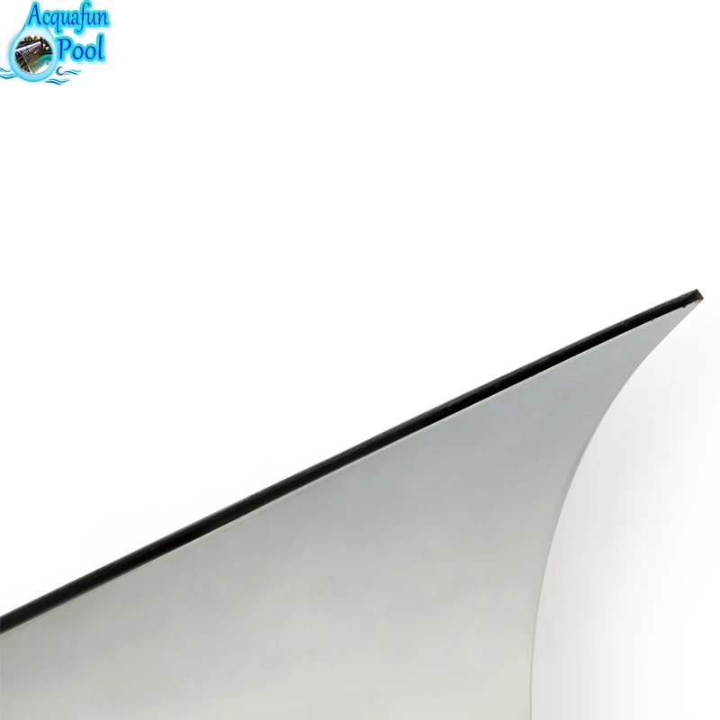 pond decoration stainless steel pool spout mirror water fountain small indoor waterfall