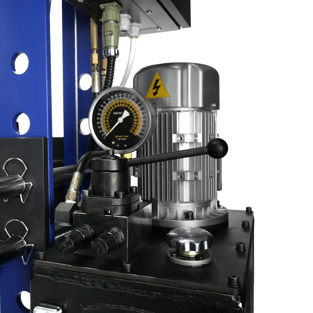 100Ton Electric Shop Press Hydraulic Cylinder Vehicle Equipment Automatic Hydraulic Shop Press