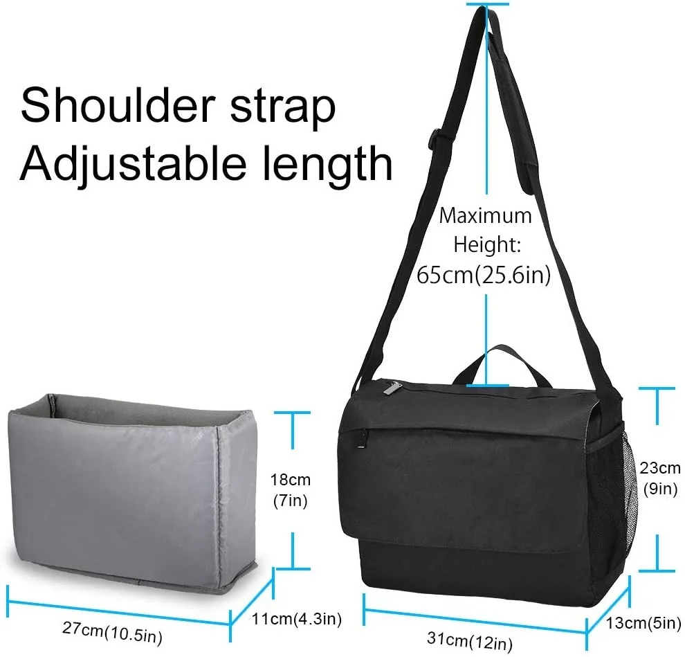 Waterproof  dslr Camera Bag Camera Shoulder Messenger Bag Travel Camera Bags