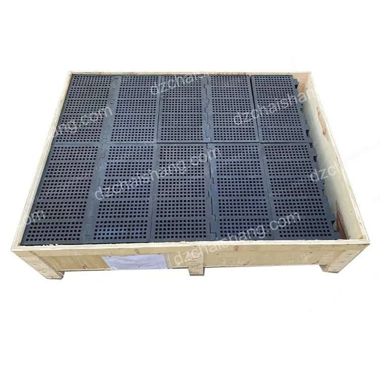 305*610 pu sieve plate mining ore coal stone sand vibrating screen panel rubber polyurethane screen mesh