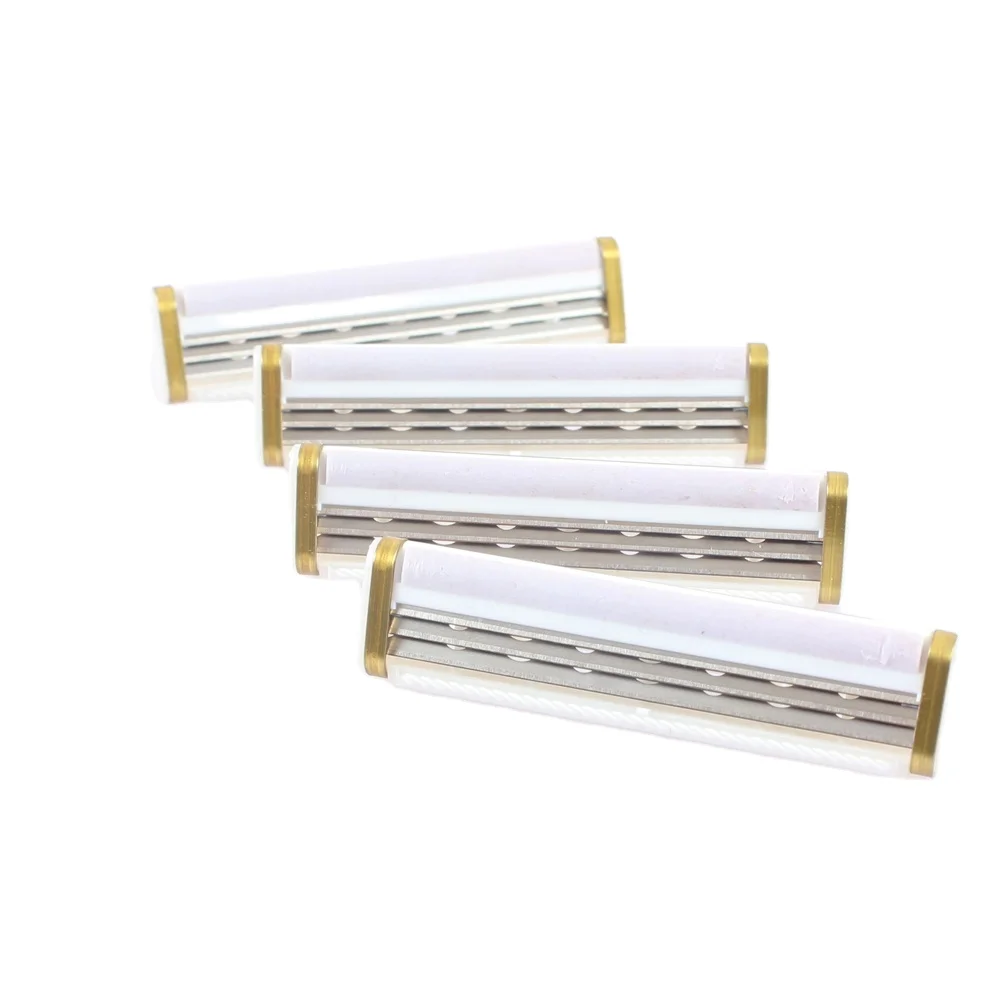 Purple Triflex3 3 Blade Razor Cartridges Stainless Steel Razor Blade