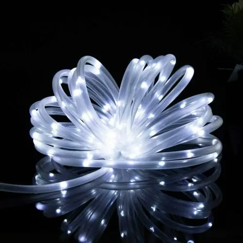 10MM 13MM DIP Waterproof IP65 1 Yellow UV Resistant Waterproof Led  Rope Light for Party Decoration