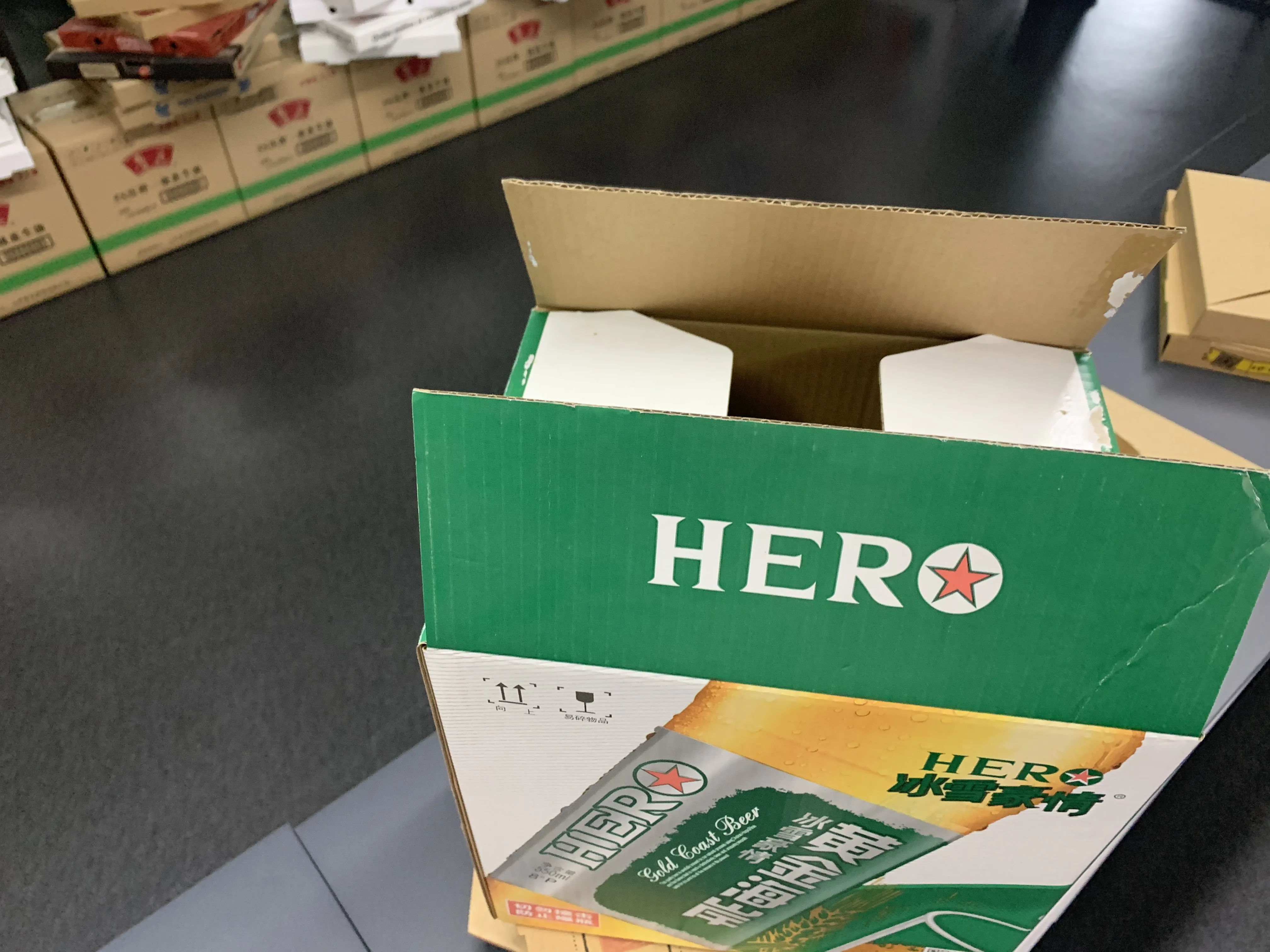 Custom Logo Printing Multi Sizes AB-flute 5 Layer Carton