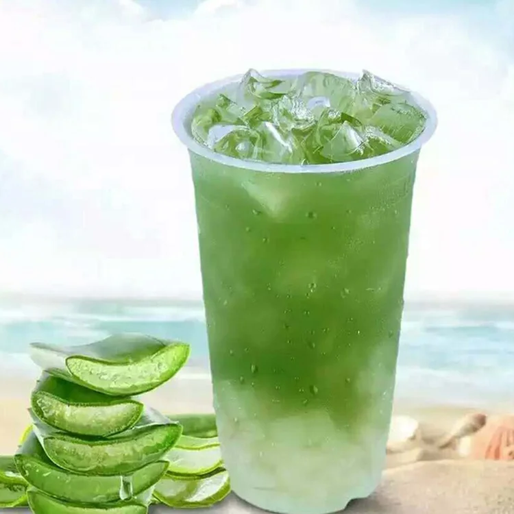 
Sale fresh customized juice drink aloe vera dices 