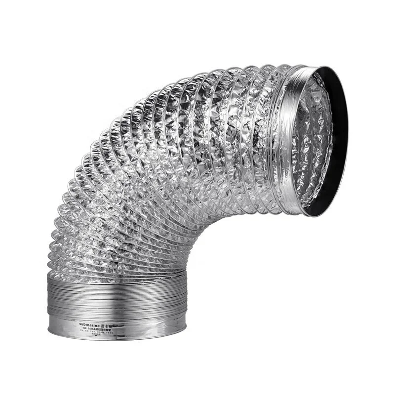 Cheap Aluminum Foil Smoke Pipes HAVC Lightweight Home Kitchen Products