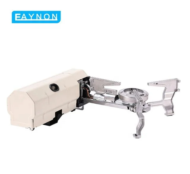 Eaynon Outdoor Portable Folding Camping  Cooking Utensils Gas Hot Pot Stove With Bag