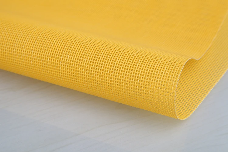 Best prices good quality professional soft plastic PVC mesh fabric