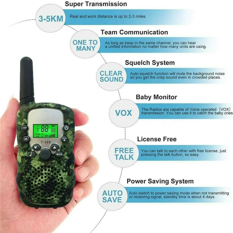 Комплект одежды из 2 предметов мини иди и болтай Walkie Talkie детская иди и болтай Walkie Talkie дети радио мини игрушки T388; Детское нижнее белье; Подарок на день рождения, подарки на Рождество