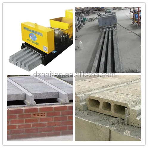 Prestressed Concrete T beam T block Molding machine