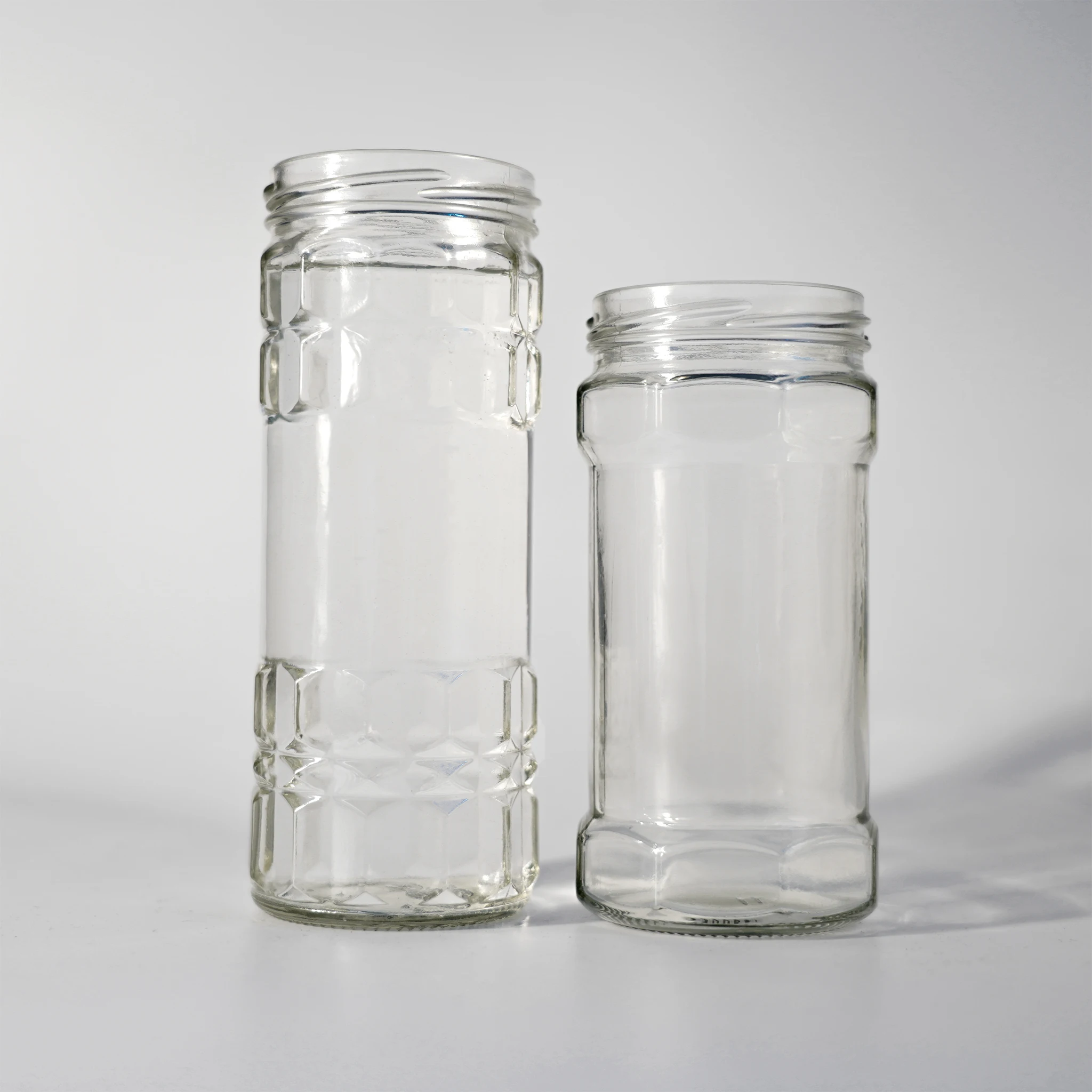 300ml 350ml 400ml food storage containers with lids airtight pickle glass container pyrex glass storage containers with lids
