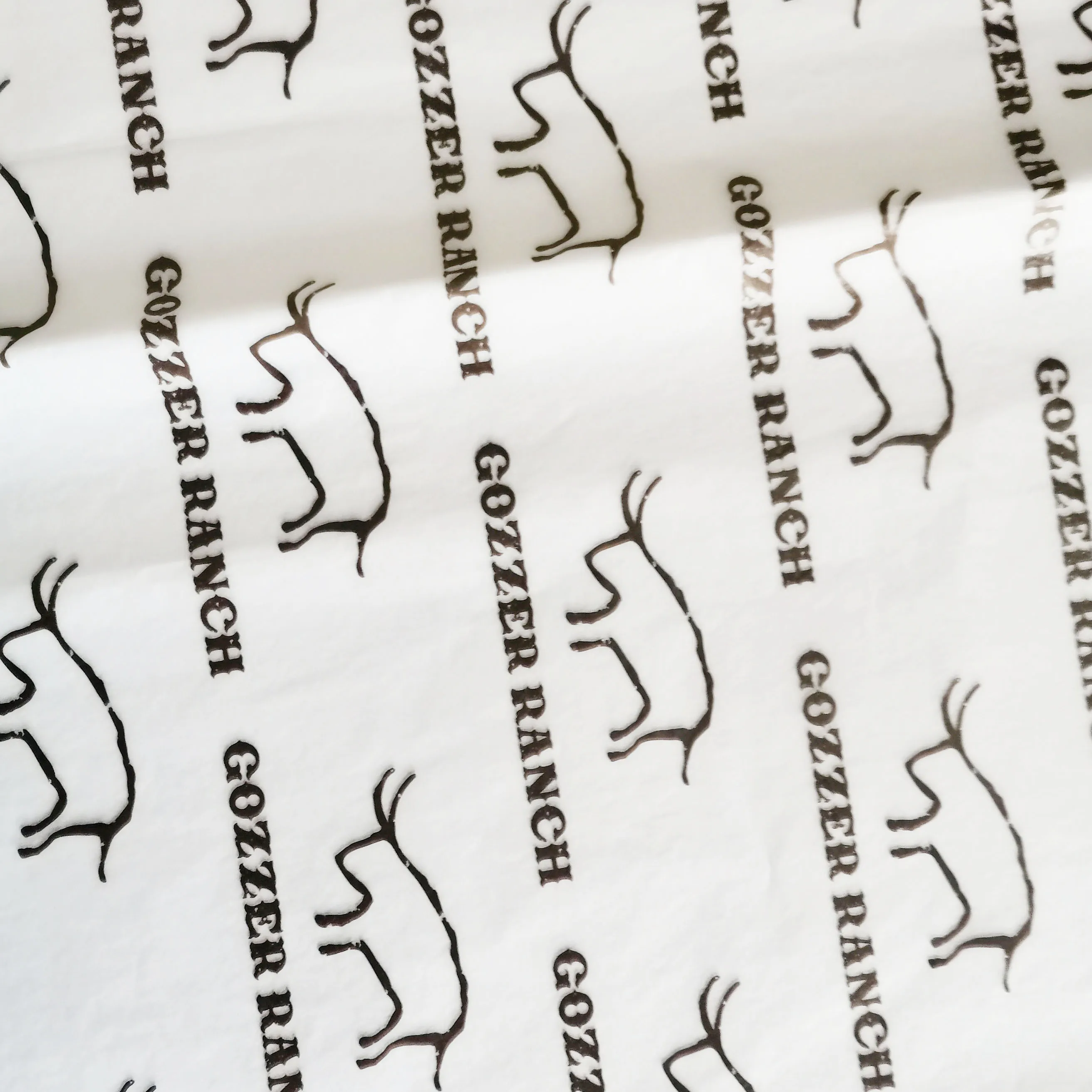 
Custom printed 17gsm or 28gsm paper logo gift wrapping paper clothing tissue paper 