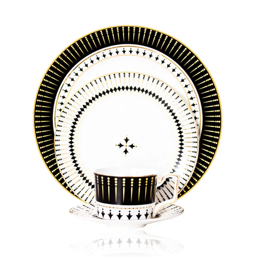 Fine bone china diner set ceramic crokery sets dinnerware