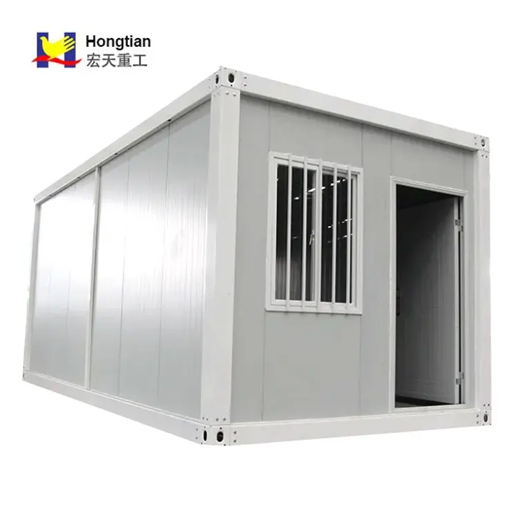 Low Price Light Steel 20ft Flat Pack Container House Prefab Container Camping Homes Detachable Container House