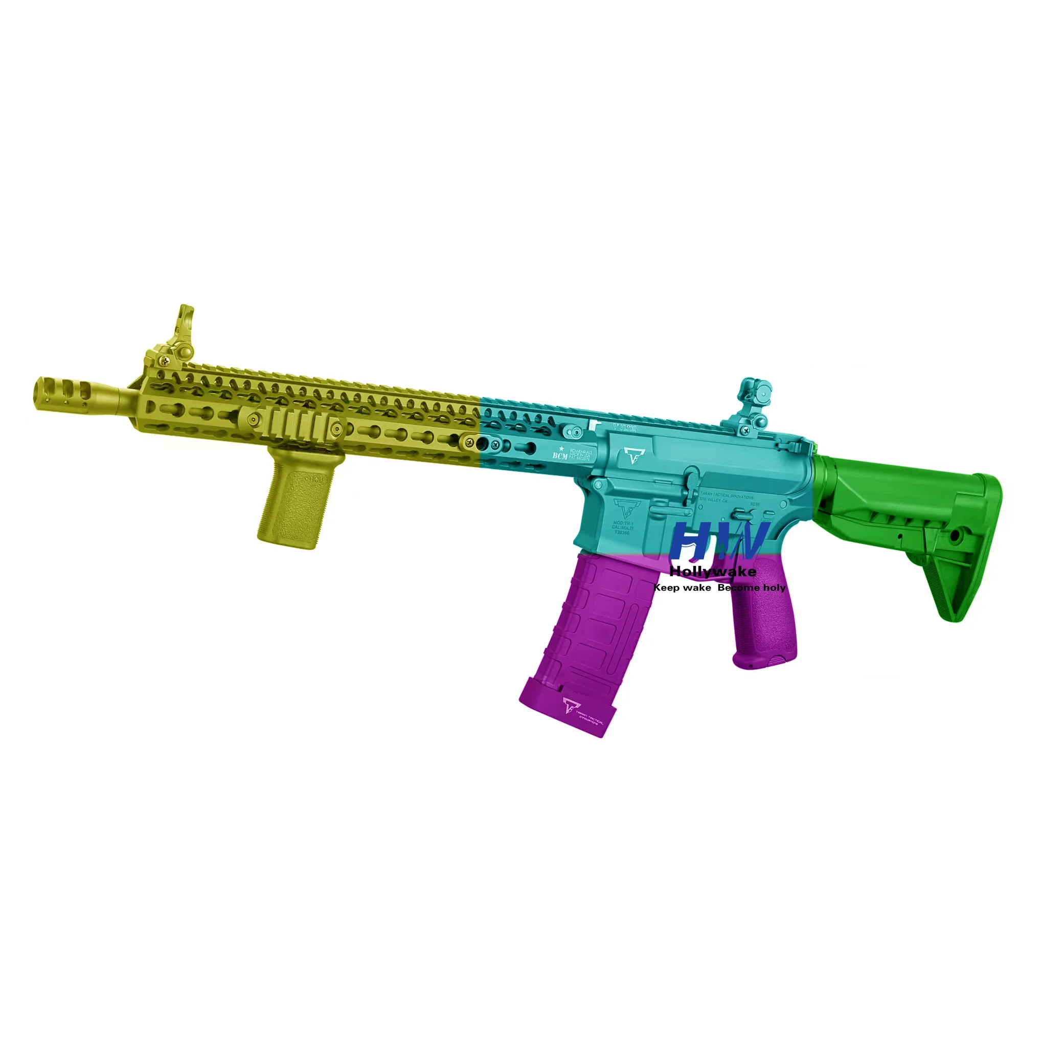 RX AK102 New AK Hand-self Integration Customizable Gun Toy Gel Blasting Gun Toy Gun