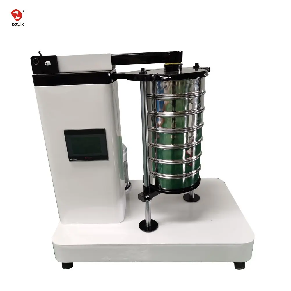 DZJX Manufacturers produce small 200mm 300mm ultrasonic electronic digital laboratory sieve shaker