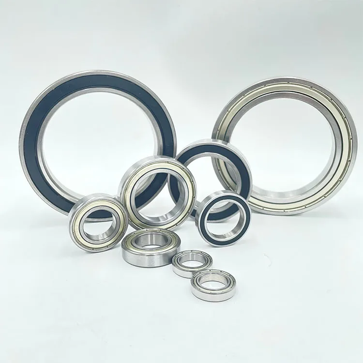 rubber sealed deep groove ball bearings 2rs zz 6209 6200 6206 6202 6304 6205 for skateboard bicycle
