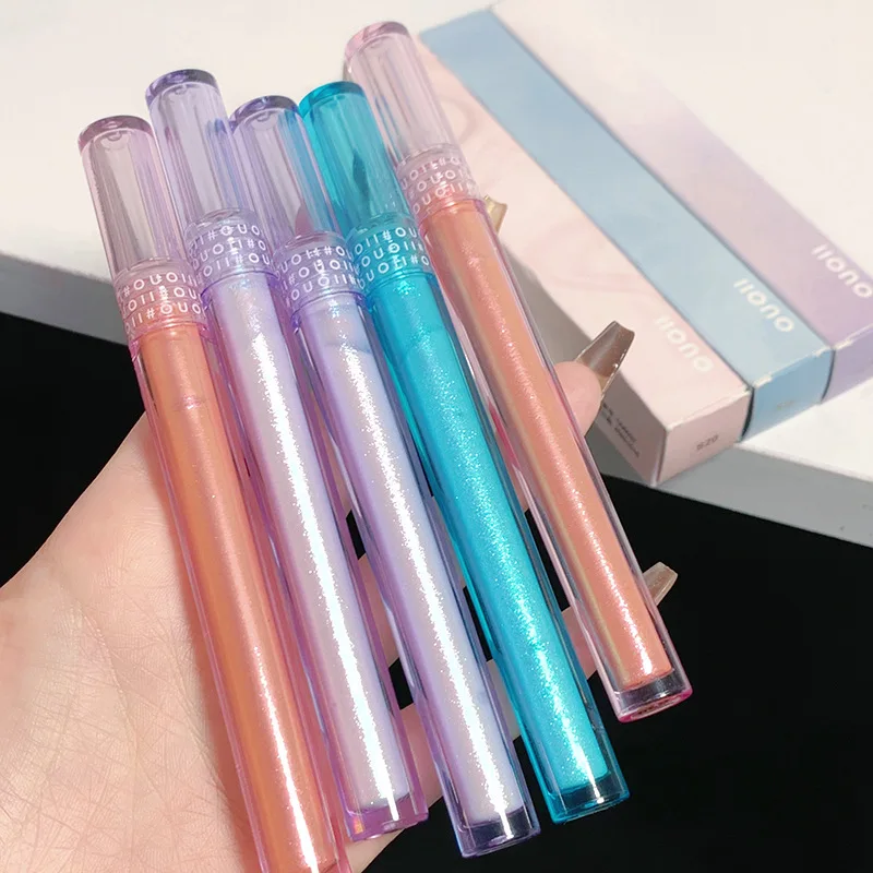 Private label Gold Fantasy Liquid Eyeshadow fine glitter glitter Pearl makeup tray lasting waterproof