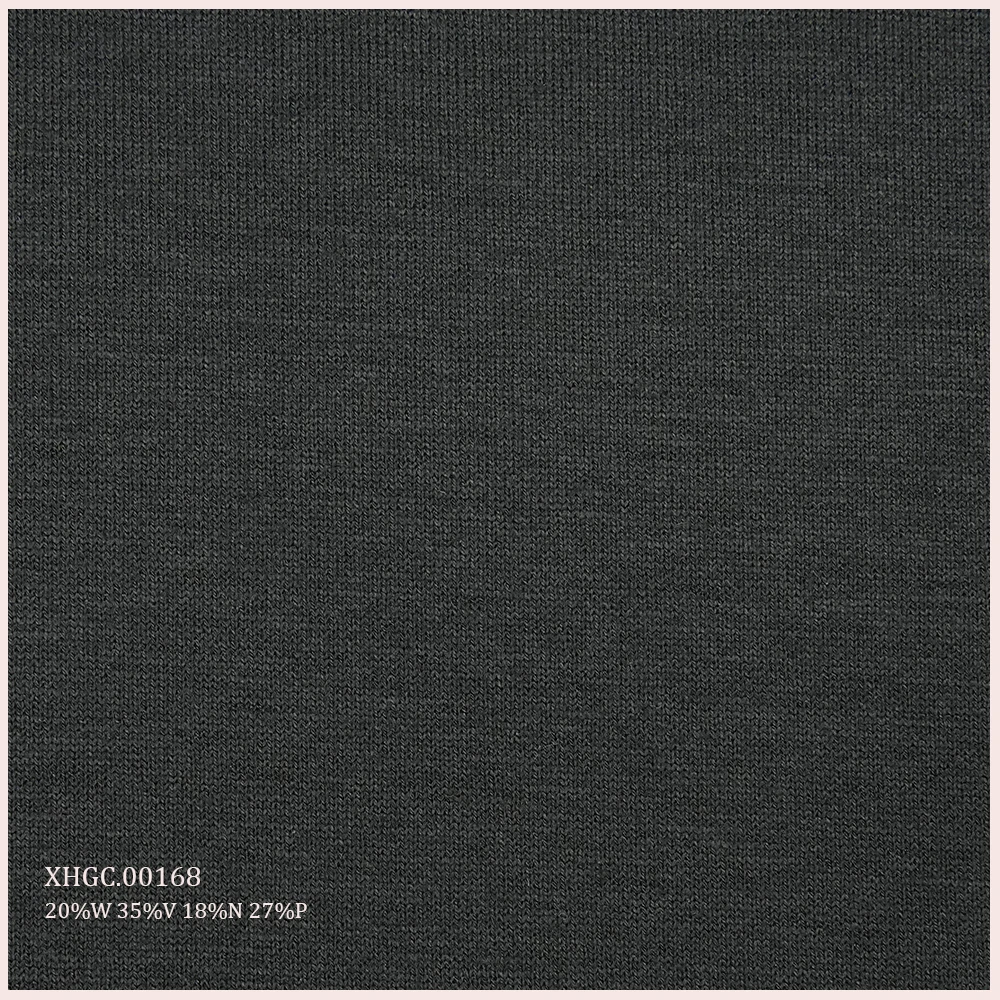 Natural Stretch Organic Sport Fabric Merino Wool Blend Knitted Fabric For Sportswear Sweater Sweatpants