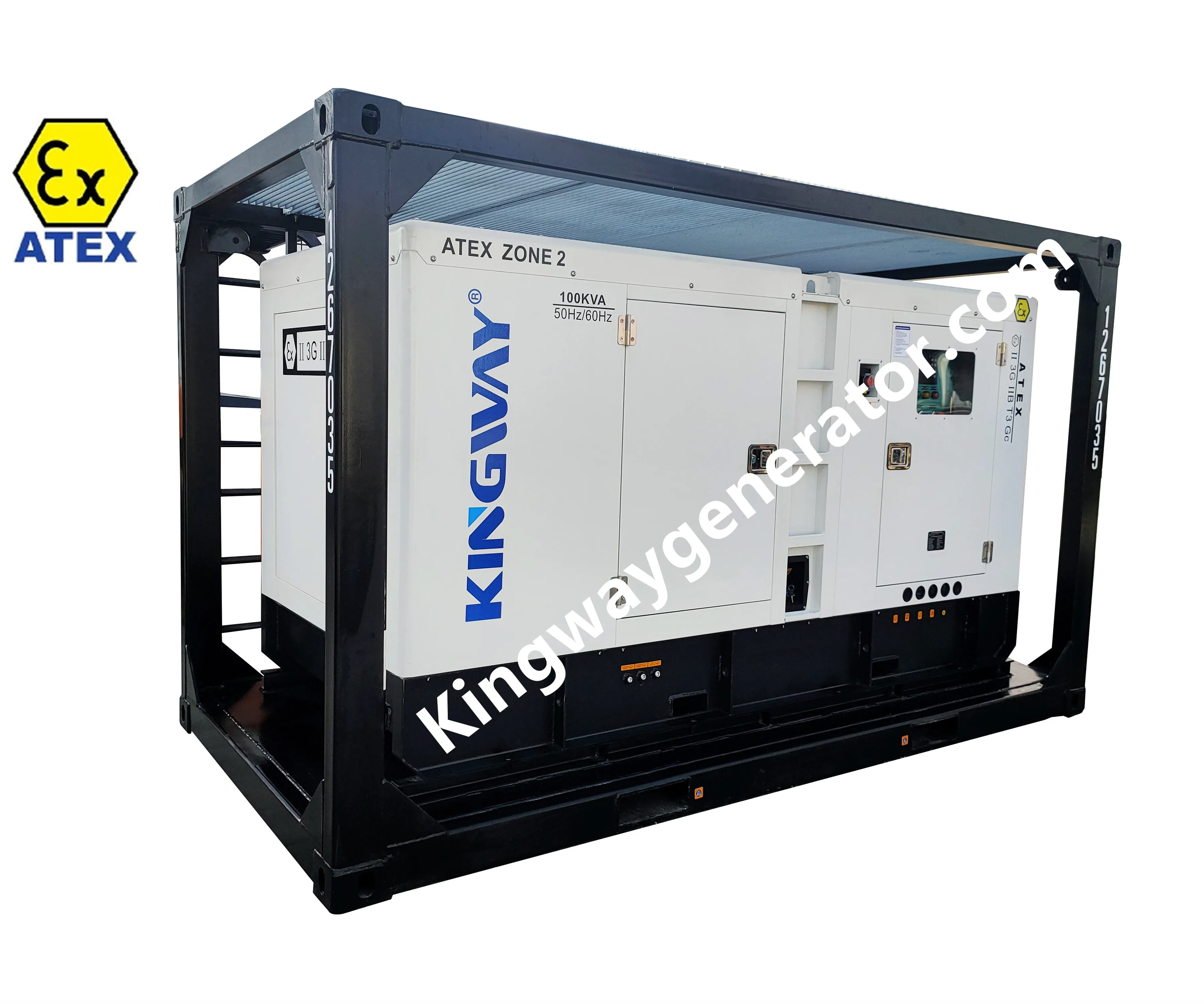 kINGWAY Hazardous Zone 2 ATEX 250KVA Explosion Proof Diesel Generator Set  ( ZONE 2 IIB T3 Gc )