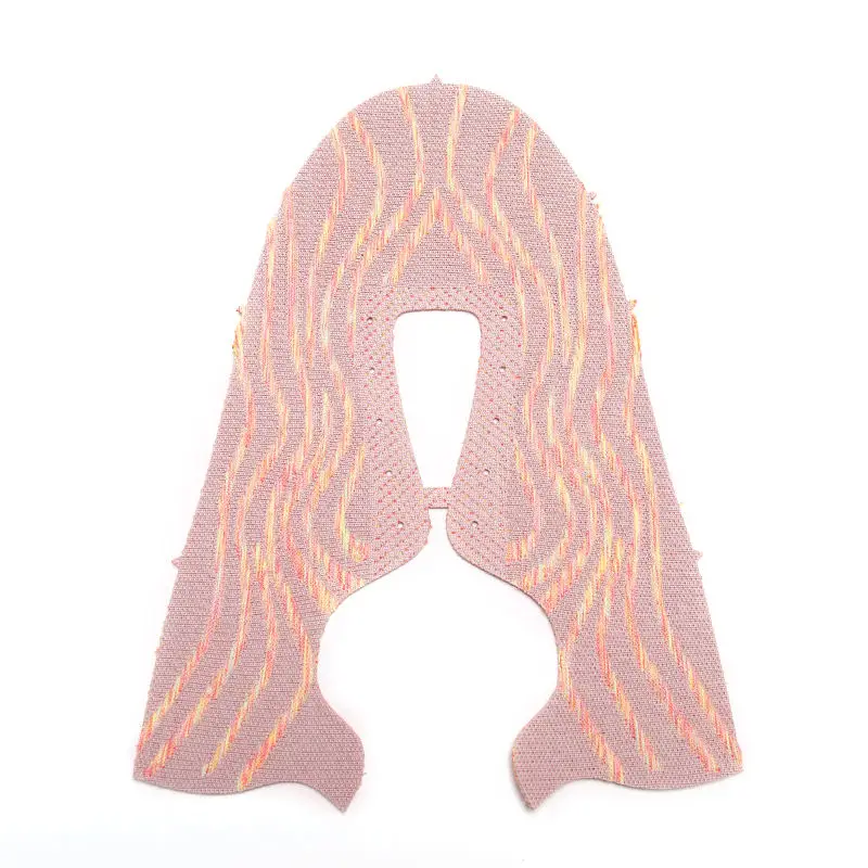 Factory Customized shoes upper knit fabric Outdoor  Sports Shoe Fly Knit Material Vamp Upper