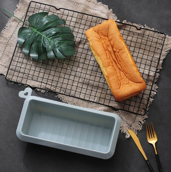 Silicone Loaf Pan rectangular Silicone Mold Baking Tools Candy Toast Mould for Homemade Bread Making for Soap Fudge Meatloaf