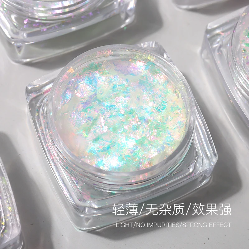 Wholesale Color Shifting Flake Pigment Nail Chameleon Pigment Nail Art