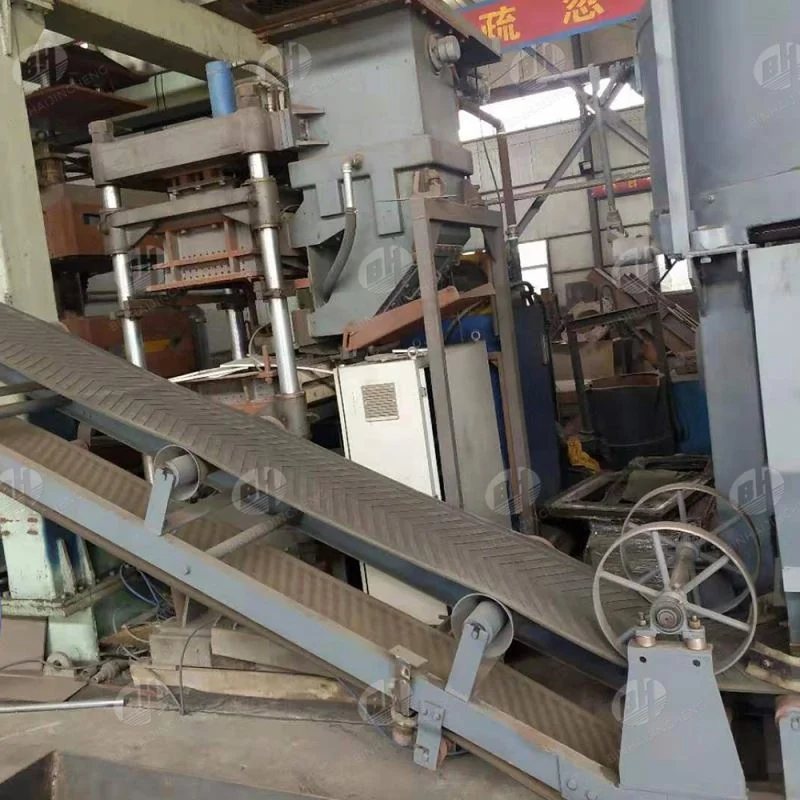 flaskless automatic casting machine green sand foundry molding line