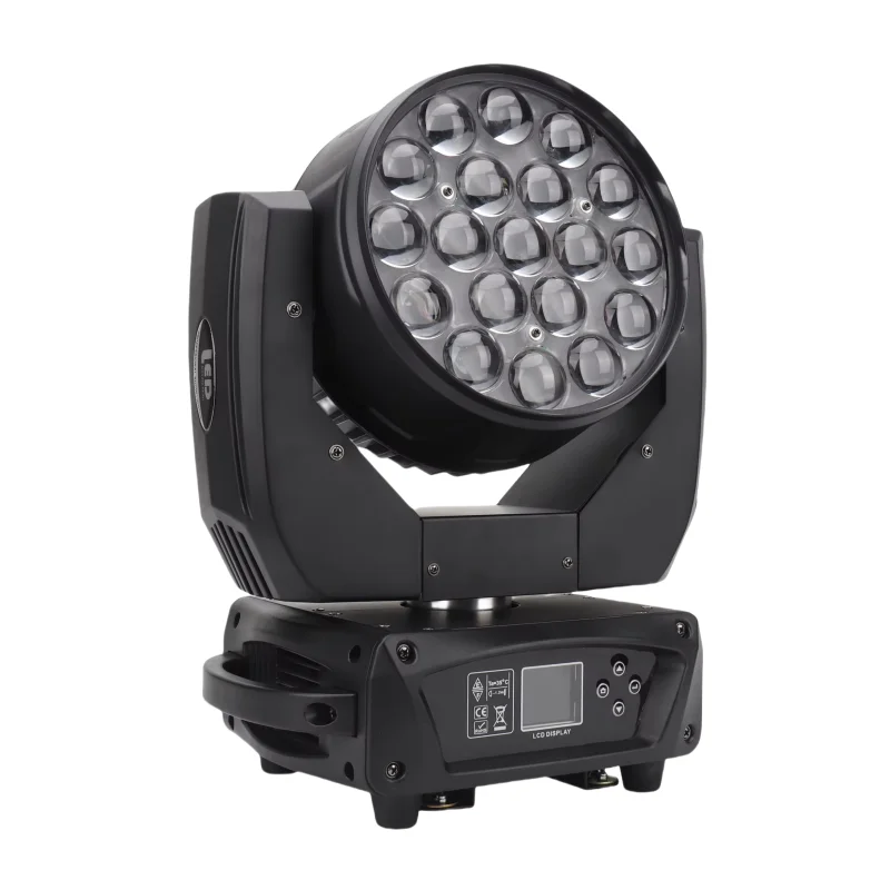 Light Equipment Ring Control 19x15w Led Aura Wash Moving Head Led Wash 19x15 Zoom