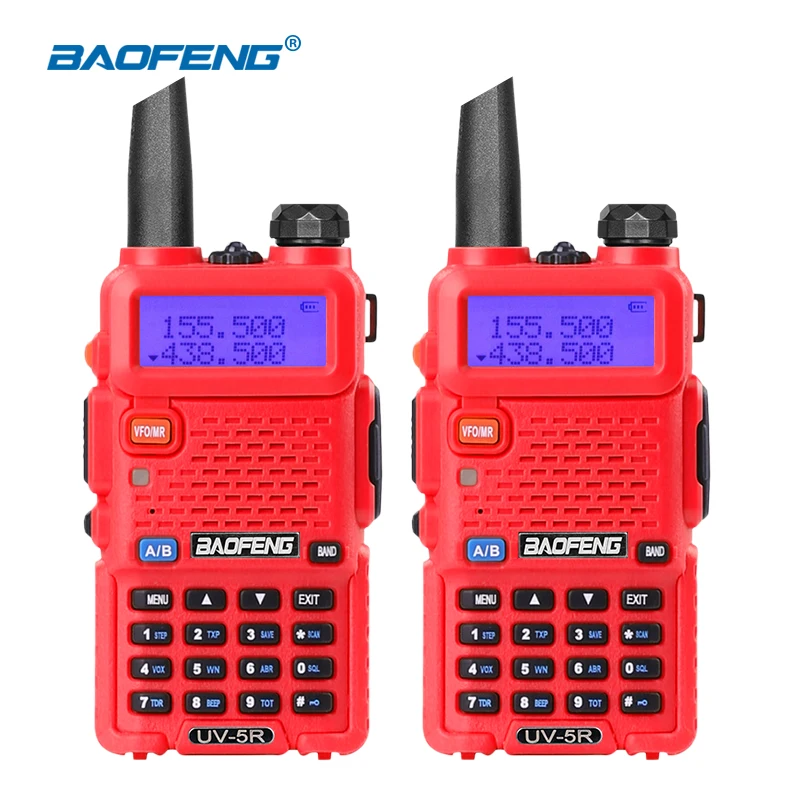 Лидер продаж Amazon портативная рация Baofeng UV5R УКВ 136-174 МГц УВЧ 400-520
