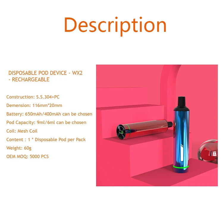 
Shenzhen factory price Large Huge Vape E-cigs e cigarettes vapor smoking disposable device vapes pen 