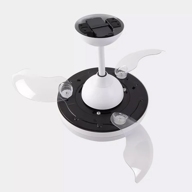 Xiaomi Midea  invisible fan lamp fans led ceiling for home electric charging smart dc