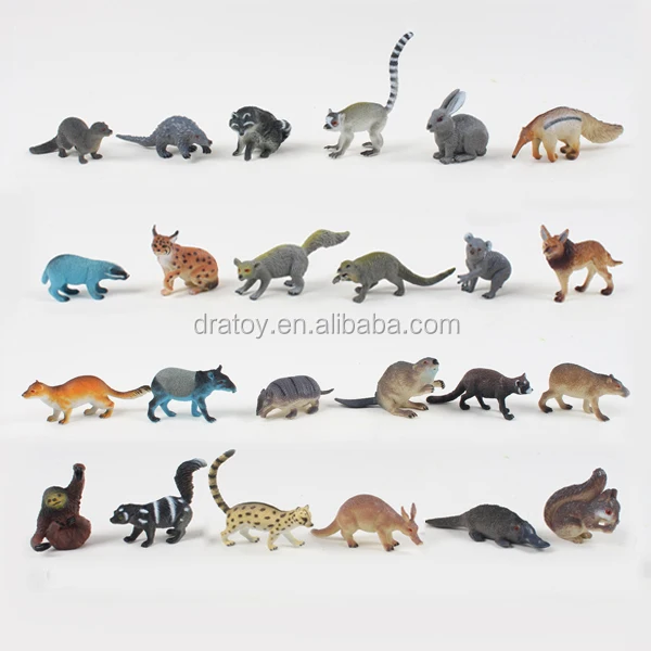 2023 New Plastic Animal Figure Toys Wild Animal Figurine Assorted Animal Figures