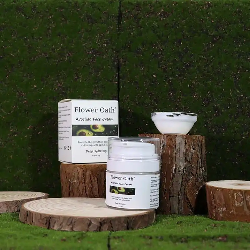 delicate fruit facial cream collagen anti acne Best for glowing skin brightening avocado wrinkle remover Face cream make up base