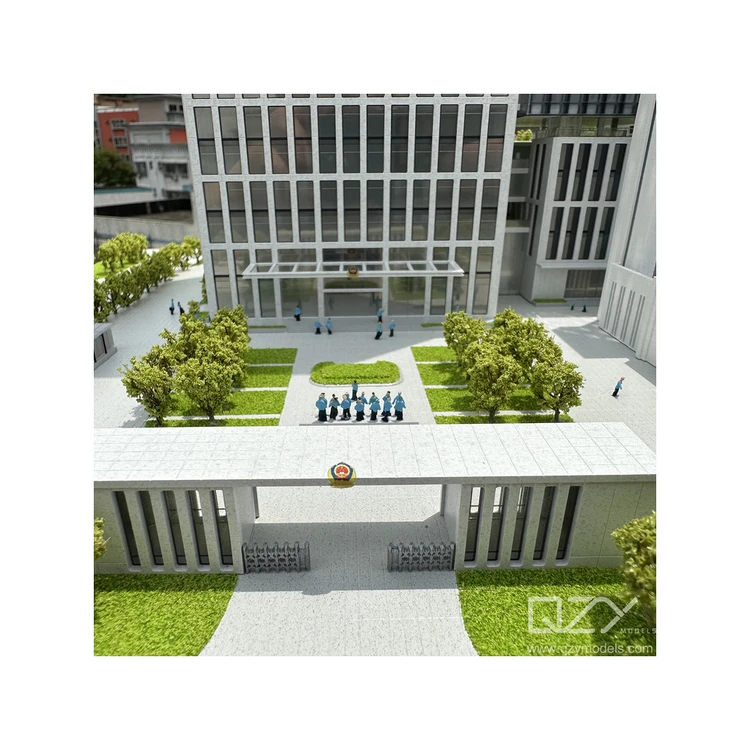 Proper Price New Model 1:300 Office Building Architectural Model Realistic Style Model
