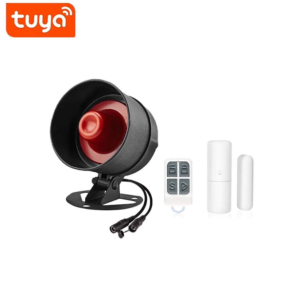 WALE New released Tuya Outdoor WIFI alarm kit Big WIFI siren with high sounds level WL-JT-105WT