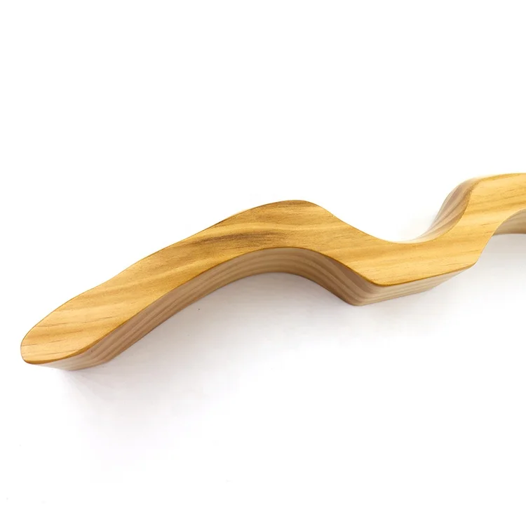 Pine Wooden Ballet Foot Stretcher With Elastic Stretch Band Rubber Sleeve Foam Pad