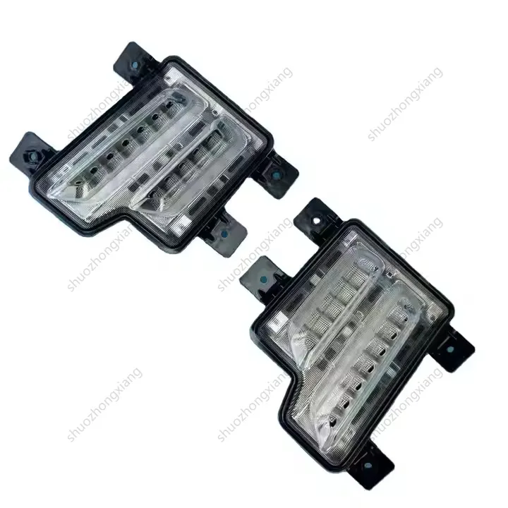 Factory supply of OEM front bumper fog lights for Cherys 7 PRO 12v new condition Part number 605000268AA and 605000269AA