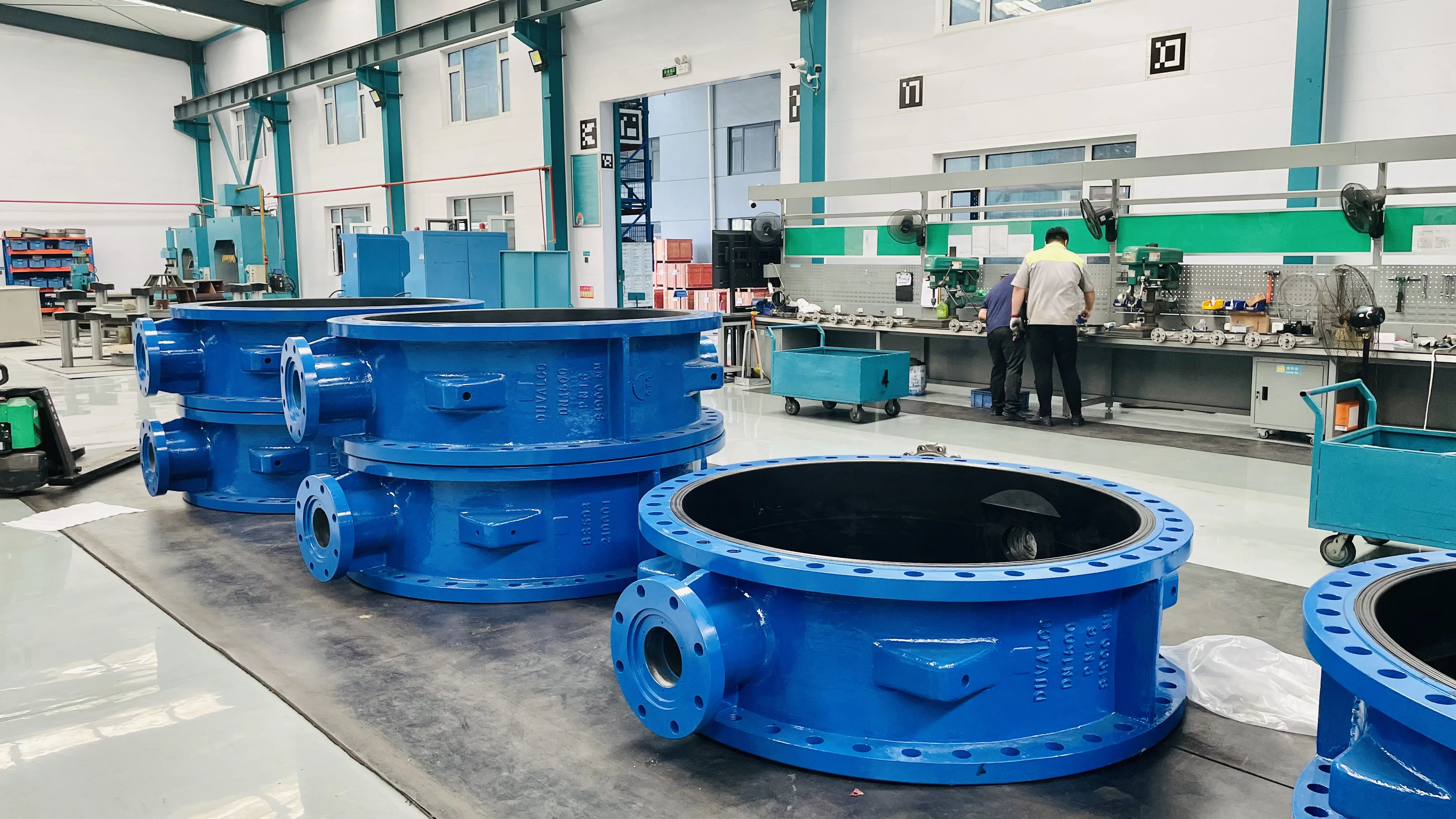
Ductile iron DN2000 Butterfly valve from ISO/CE factory 