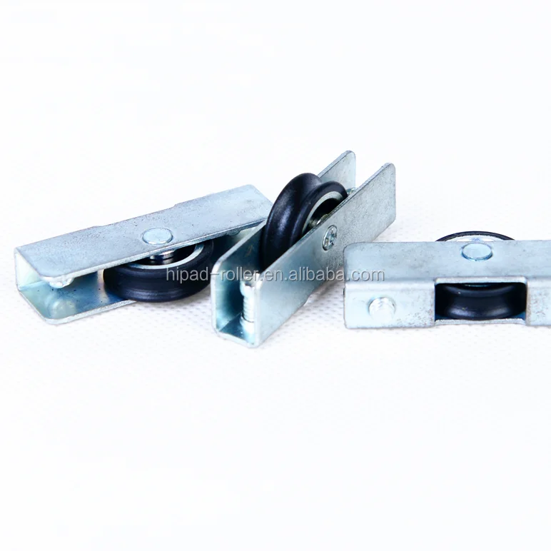 Bearing Nylon Pulley Wheels sliding window door accessories 20mm u groove R15 garruchas for aluminum window sliding fitting