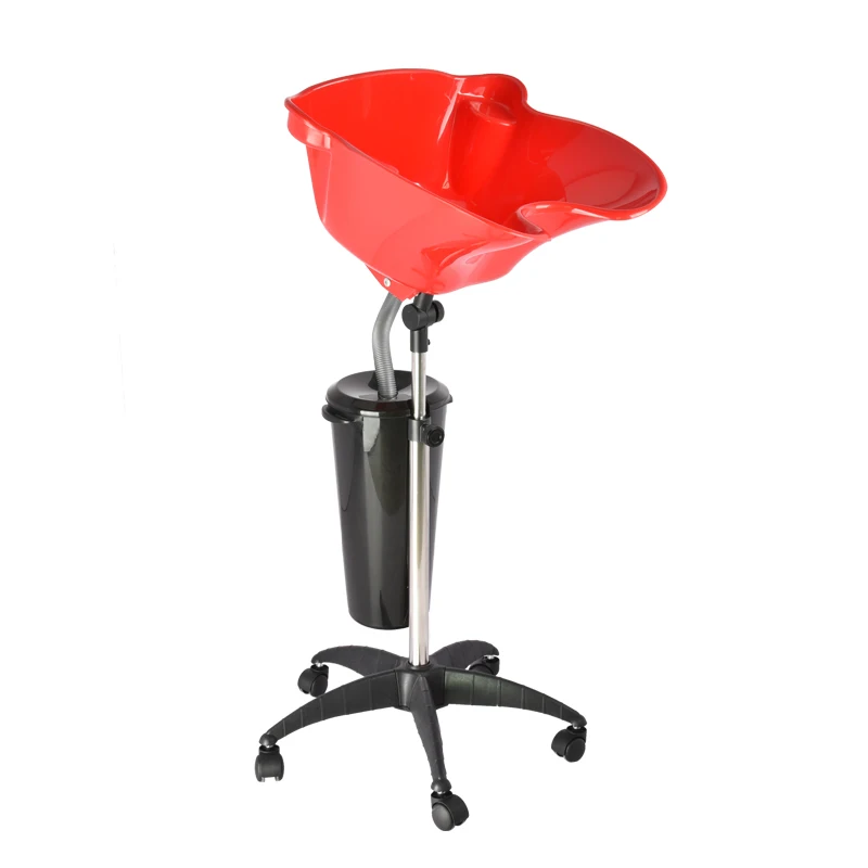 New Shampoo Basin Hairdressing 5-Wheels Rolling Salon Furniture Hair Wash for Hotel Living Rooms Barber Salons Beauty Shops