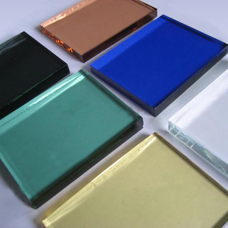 Sonda China Factory Good Price Customized High Level Tinted Emerald Green Reflective Tempered Float Glass