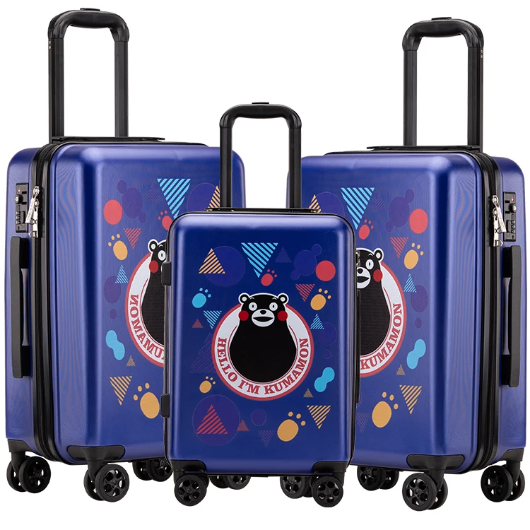 Popular Design PC Luggage Printed luggage Travel Hard Shell Cabin Luggage